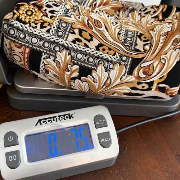 Cato Womens Top Large Equestrian Print Textured Stretch Old Money Floral 17814 - Picture 9 of 9